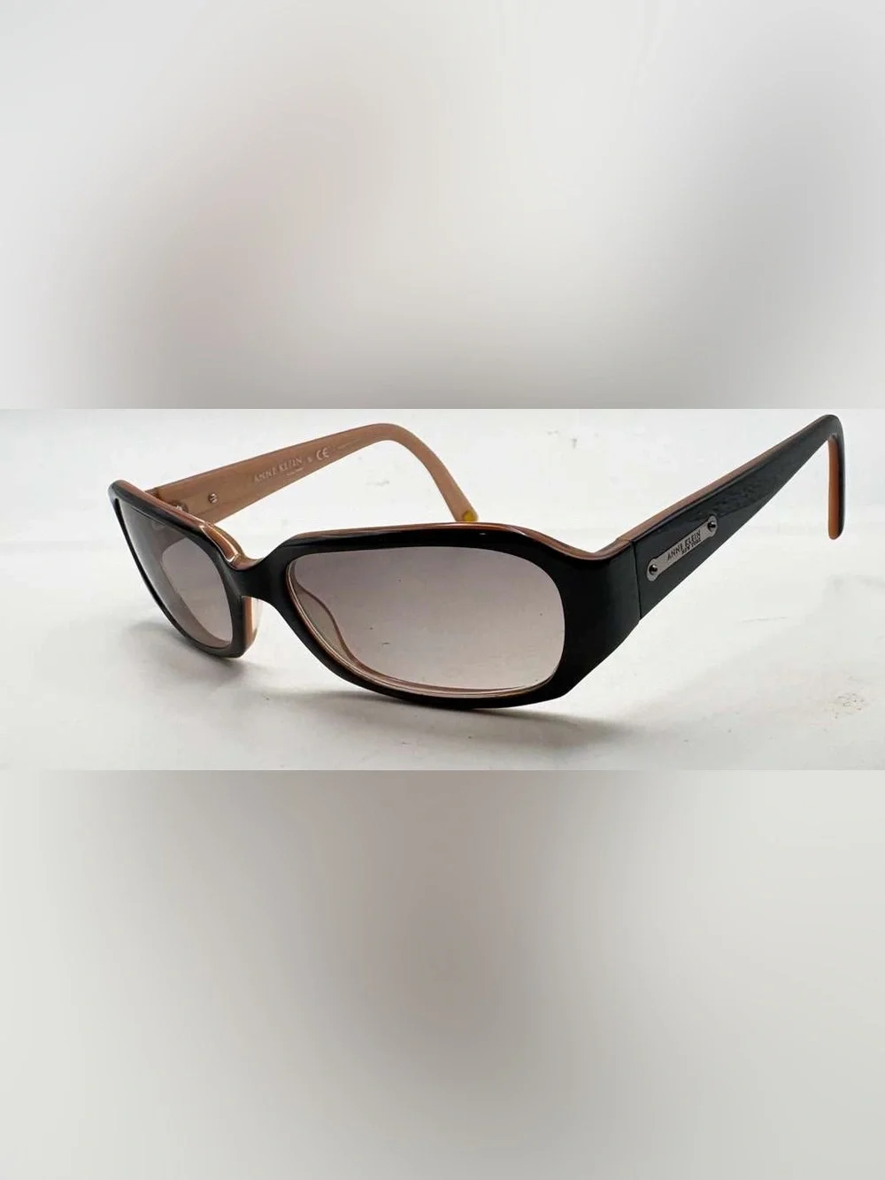 Anne Klein AKNY3140 Black Oval Sunglasses Frames Only